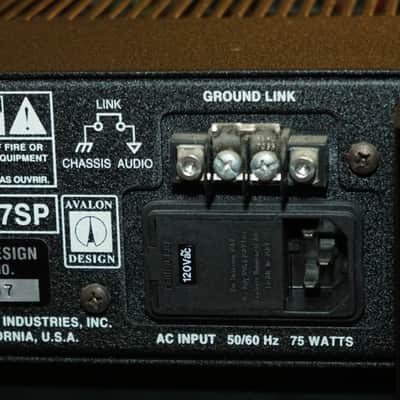 Avalon VT-737sp Tube Channel Strip w/Manual Very Clean image 9