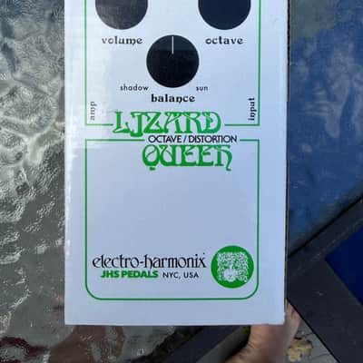 Electro-Harmonix / JHS Nano Lizard Queen Octave Fuzz 2023 - Present - Silver / Green image 7