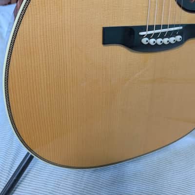 Bourgeois JOM Vintage AAAA Madagascar/Adirondack almost mint Baggs Anthem With soundhole mic and preamp image 11