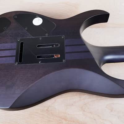 Ibanez RGT42DXFM Standard 2006 Transparent Lavender Flat Neck Through w/ OHSC image 13
