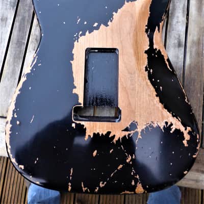 DY Guitars Eric Clapton Blackie tribute relic strat body PRE-BUILD ORDER image 5