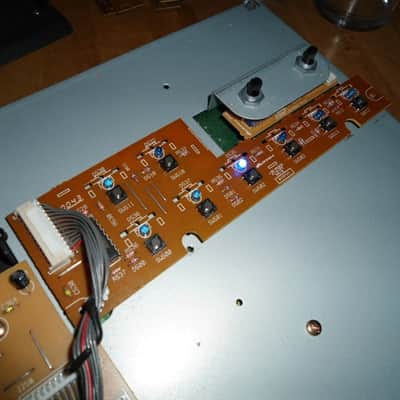 Custom Akai MPC 2000XL Upper Right Pad Bank PCB Board w/Blue LEDs Fully Serviced image 2