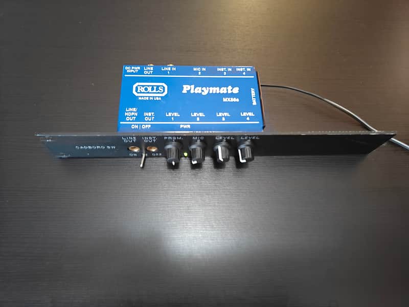 Rolls Playmate MX-56 with power supply and rack mount image 1