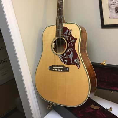 Gibson Custom Koa Hummingbird with OHSC and LR Baggs Anthem SL Pickup. Make me an offer! image 1
