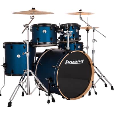 Ludwig Element Evolution 8x10 / 9x12 / 16x16 / 16x22 / 5x14" Drum Set