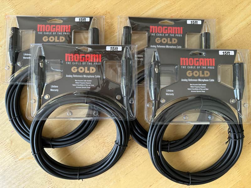 Mogami Gold Studio-15 XLR Male to XLR Female - 15'