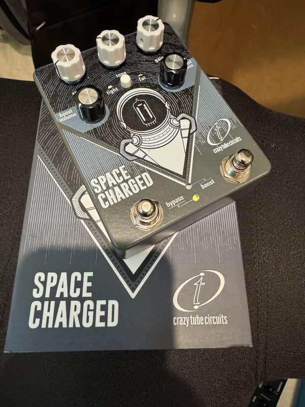 Crazy Tube Circuits Space Charged V2 real guitar pedal image 1