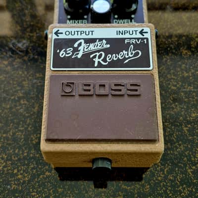 Boss FRV-1 '63 Fender Reverb 2009 - Present - Brown image 2