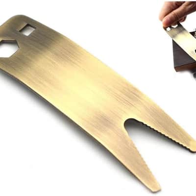 Multi Spanner Wrench Tool with Teeth for Electric Guitar Bass Toggle Switch Pickup Selector Output Jack Socket Guitar Pots Volume Control Potentiometer Guitar Turner Bushings Tuning Pegs image 1