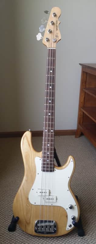 G&L Legacy Bass (LB-100) 1992 Natural Ash image 1