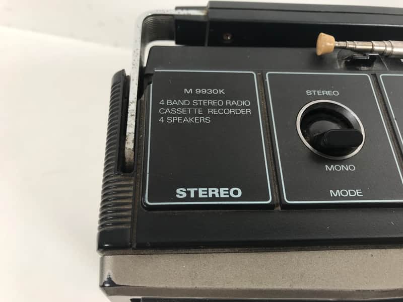 SANYO M 9998 LU Boombox Ghettoblaster stereo cassette recorder Not work cassette EUR 350,00 - ES
