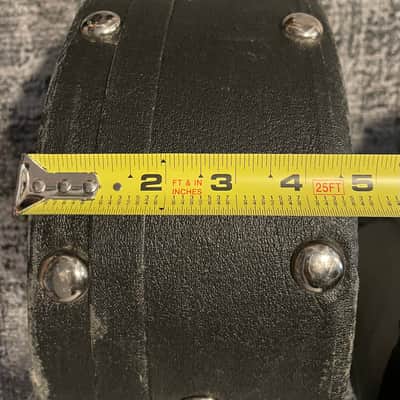 Set of 2 Guitar Acoustic Cases 1960’s-1970’s Black Exterior w Salmon Red Interior image 7