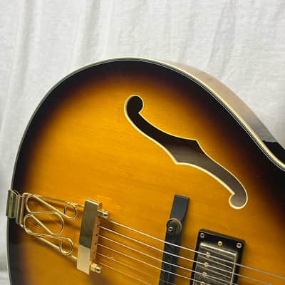 Epiphone Joe Pass Signature Emperor II VS Archtop Hollow Body Electric Guitar image 4