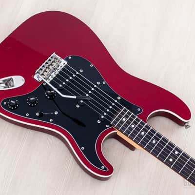 2014 Fender Aerodyne Stratocaster AST Candy Apple Red, Japan MIJ image 9