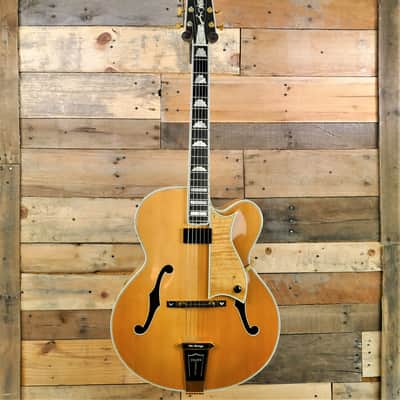 Heritage Golden Eagle Archtop Jazz 1995 Kalamazoo Antique Blonde - Flame Maple - RARE - w/ HSC image 1