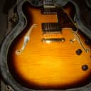 D'Angelico Excel EX-DC Semi-Hollow body Vintage Sunburst w/Hardshell Case