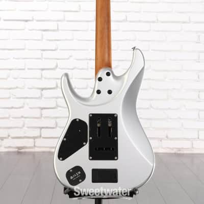 Ibanez TOD10 Tim Henson Signature Electric Guitar - Classic Silver (TOD10d1) image 7