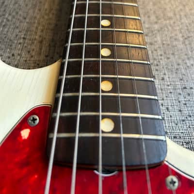 Fender Musicmaster II 1966 - Olympic White image 7