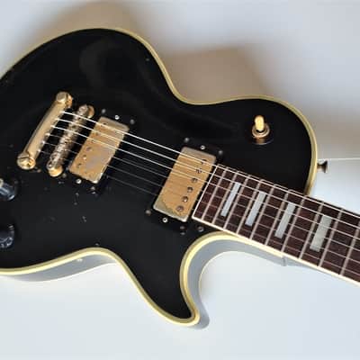 Vintage 1990s - Greco Les Paul Custom EGC-550 (Made in Japan, Black) - Screamin' image 2