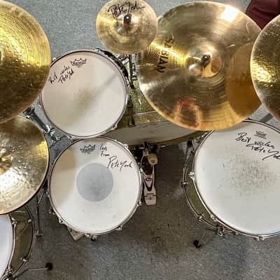Pete York Pearl Masterworks w. Hardware, Cymbals & Cases Bild 2