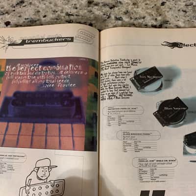 Seymour Duncan Catalog 90’s APS-1 SSL-1 Humbucker JB P-90 image 8