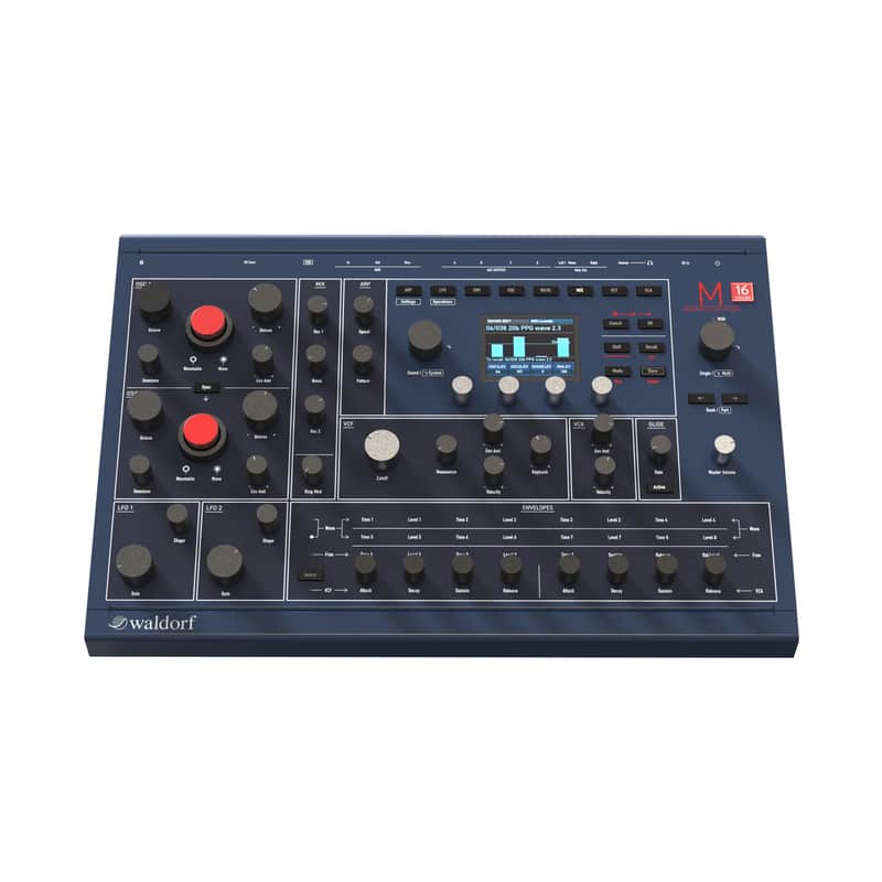 Waldorf M 16-Voice Wavetable Desktop Synthesizer image 1