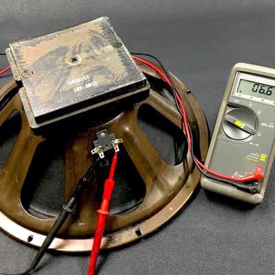 Ampeg/CTS 15" / 5815113/ Ampeg B-15 Speaker 1960'S image 4