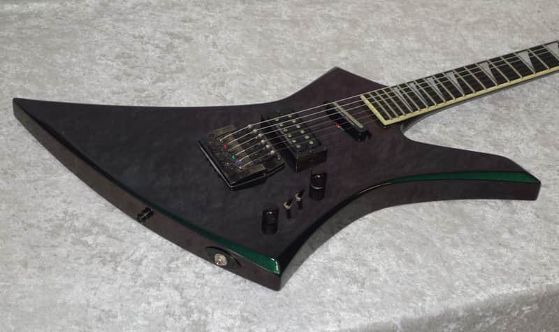 1998 USA Jackson Marty Friedman Signature Kelly in Mystic Purple w/ case image 1