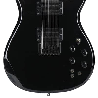 1999 Carvin DC-120 12 String Black image 2