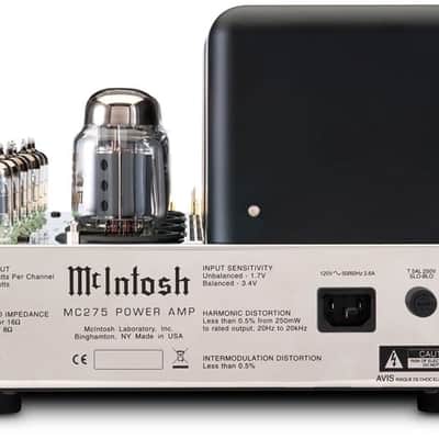 McINTOSH MC275- 2-Channel Vacuum Tube Amplifier - NEW! image 5
