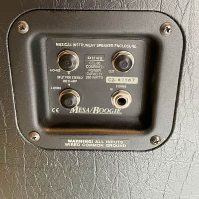 Mesa Boogie 4x12 Recto Oversize 280W early 2000 - Black image 4