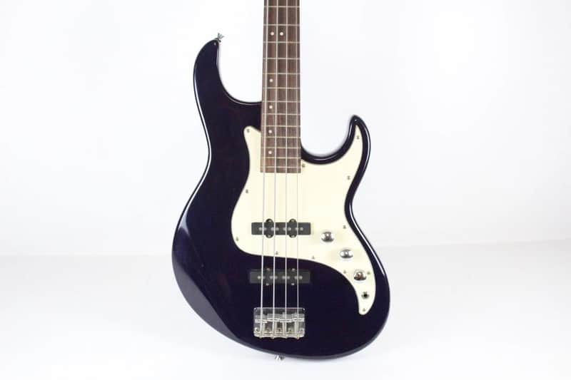 Early 2000's Silvertone Midnight Purple Indigo Jazz Bass J-Style Bass ~Rosewood Fretboard~ image 1
