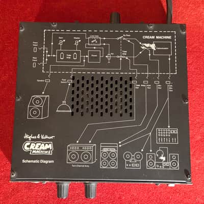 Vintage 1980s Hughes & Kettner Cream Machine 1-Watt Tube Guitar Head image 4