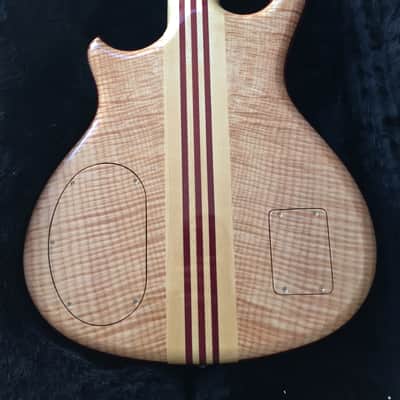 Alembic Mark King Signature Deluxe Balance Custom 5 String Bass 2000 Flame Maple LED's image 20