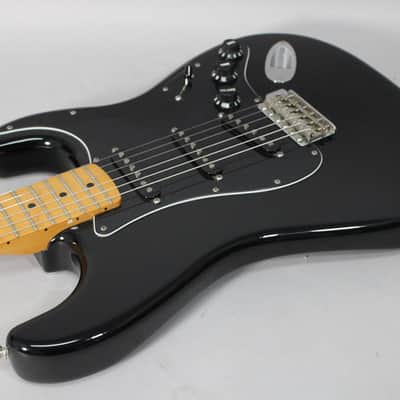 2015 Fender Jimi Hendrix Stratocaster Black w/ Gig Bag image 7