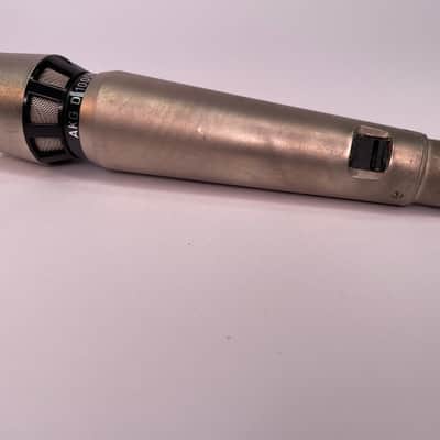 AKG D 1000E Cardioid Dynamic Microphone 1970s - Silver #2 image 4