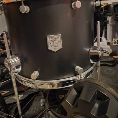 New Elite Custom Maple Drums w/Re-Rings, Trick Lugs, Hand Lacquered Finish. 26/12/14/16 image 3
