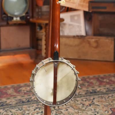 (Used) Vintage c. 1889 S.S. Stewart 5-String Open-Back Pony/A-Scale Banjo #5643 image 8