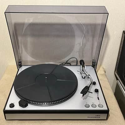 Telefunken S-500 Rare Vintage Turntable Warranty Tested Belt Drive Ortofon image 11