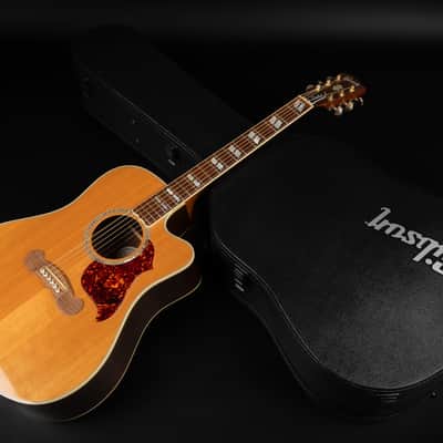 2017 Gibson Songwriter Deluxe Studio EC Rosewood - Antique Natural | USA All Solid Dreadnought Acoustic Guitar Pickup Cutaway | CoA OHSC image 25