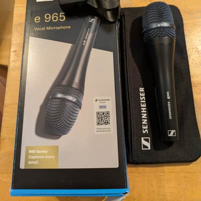 Sennheiser e965 Multipattern Handheld Condenser Microphone 2008 - Present - Black image 2