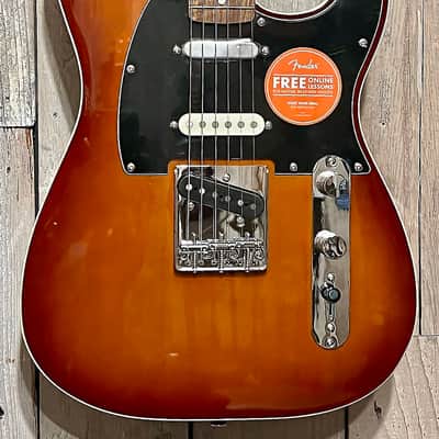 New Squier Paranormal Custom Nashville Stratocaster with Laurel Fretboard - Chocolate 2-Color Sunburst, In Stock, Comes With A Pro Set Up! image 4