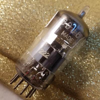 Amperex 1% Tight-Matched Pair (2) 6DJ8 tNOS AT1000 TESTED Vacuum Tubes Heerlen Large Halo Getter GA3 GA4 GA6 GA7 Bugle Boy T3 ECC88 dual triode 1959-1962 image 14