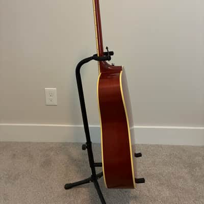 Left Handed Gibson Custom Shop Historic 1960 Hummingbird with  Electric Pickup - 2024 - Heritage Cherry Sunburst image 9