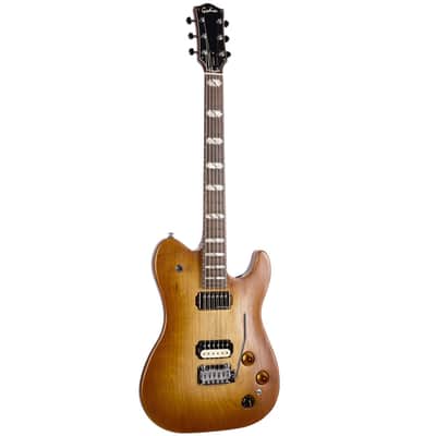 Godin Radium-X Electric Guitar - Rustic Burst image 5