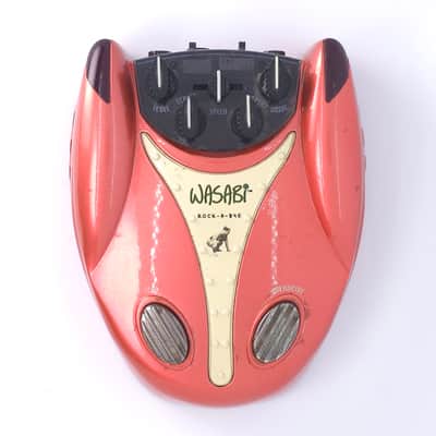 Danelectro Wasabi Rock-A-Bye Overdrive / Delay 2000s - Red image 1