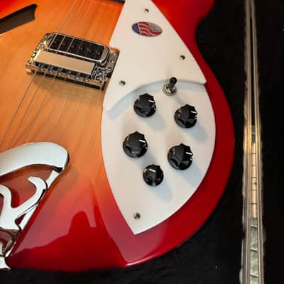 MINT!!! 2026 Rickenbacker 330 Thinline - Fireglo image 3