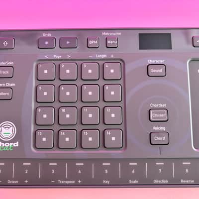 AlphaTheta Chordcat MIDI Chord Generator 8-Track Groove-Box Drum Machine image 5