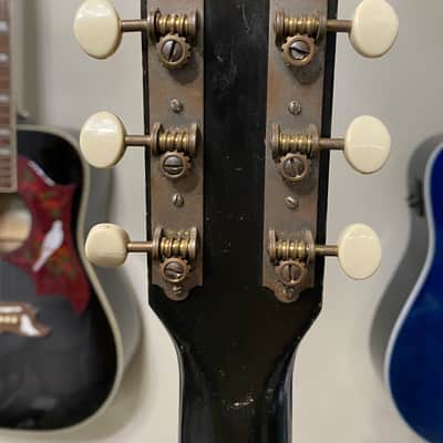 Harmony Stella Vintage 1950’s Parlor Sunburst Acoustic Guitar Made in USA image 8
