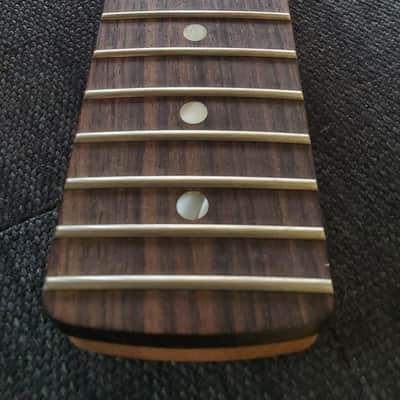 kramer Neck NOS Rosewood Left/Reverse Bound Headstock Inlay 12th Fret, Near Mint image 9